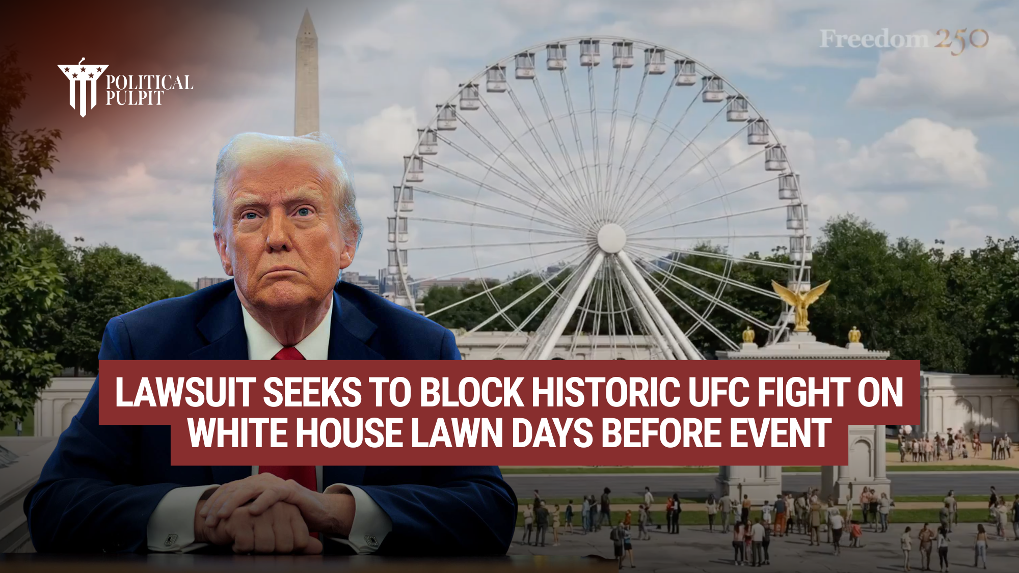 Lawsuit Seeks to Block Historic UFC Fight on White House Lawn Days Before Event