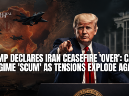 Trump Declares Iran Ceasefire ‘Over’: Calls Regime ‘Scum’ as Tensions Explode Again AI Generated Image
