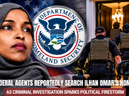 Federal Agents Reportedly Search Ilhan Omar’s Home as Criminal Investigation Sparks Political Firestorm